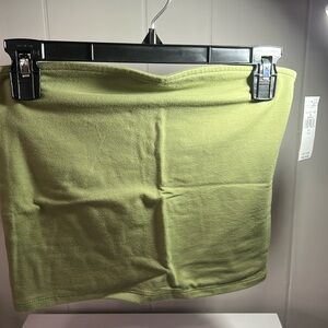 NWT American Eagle tube top Green size Large